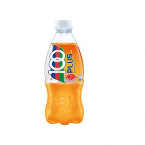 100 Plus pet bottle orange