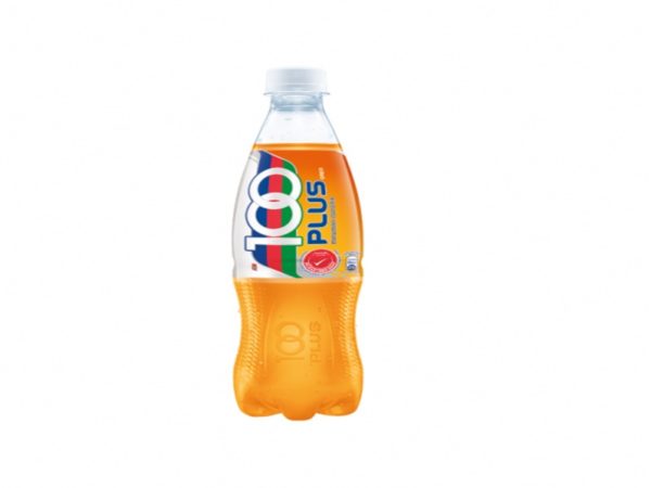 100 Plus pet bottle orange